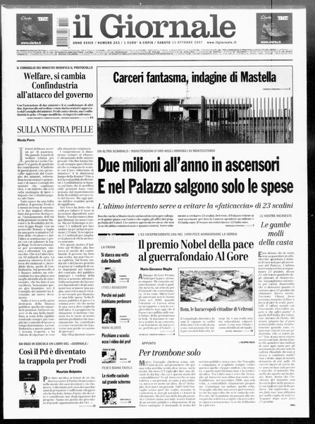 Il giornale : quotidiano del mattino